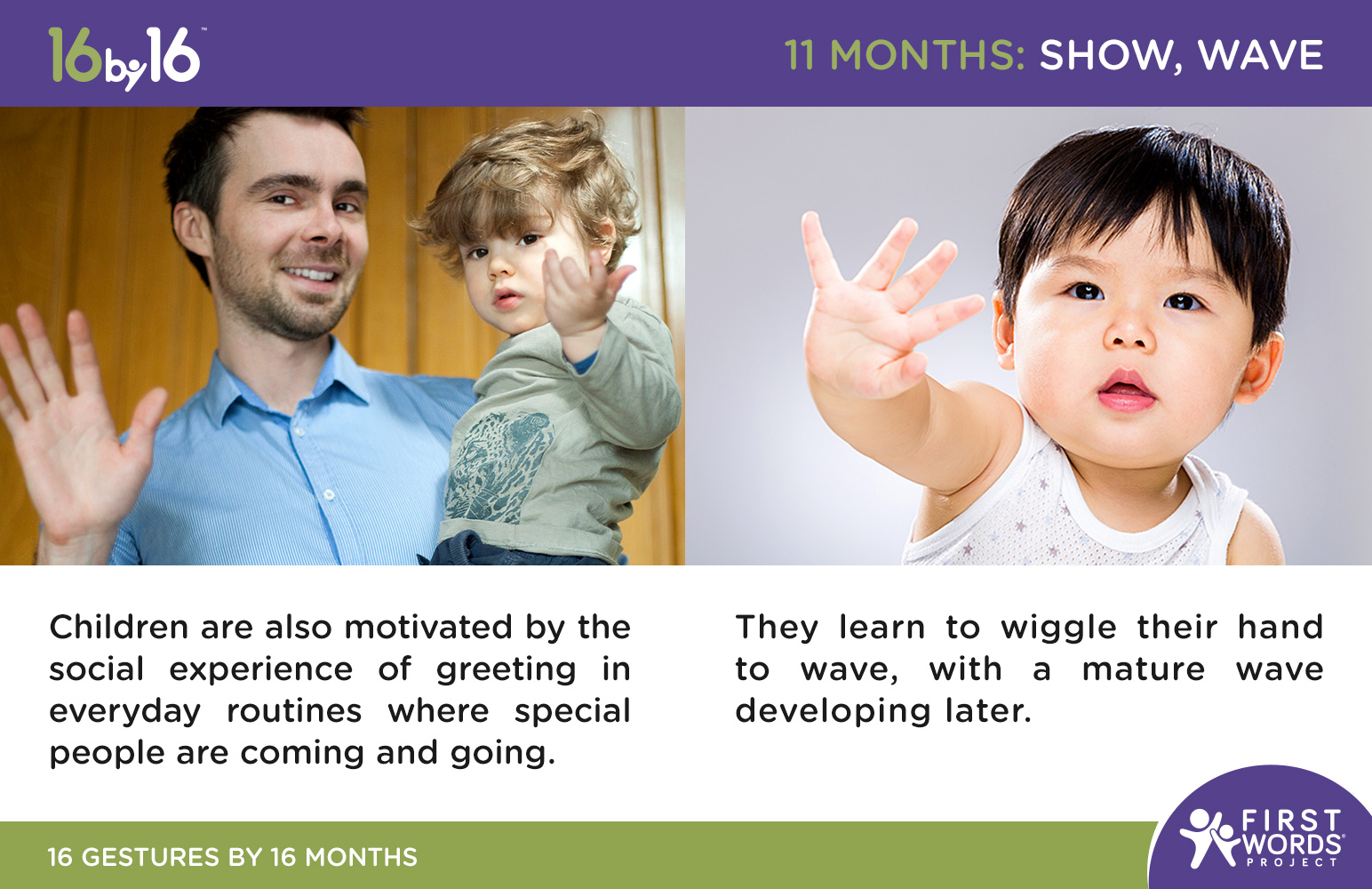 16 Gestures by 16 Months Baby Navigator