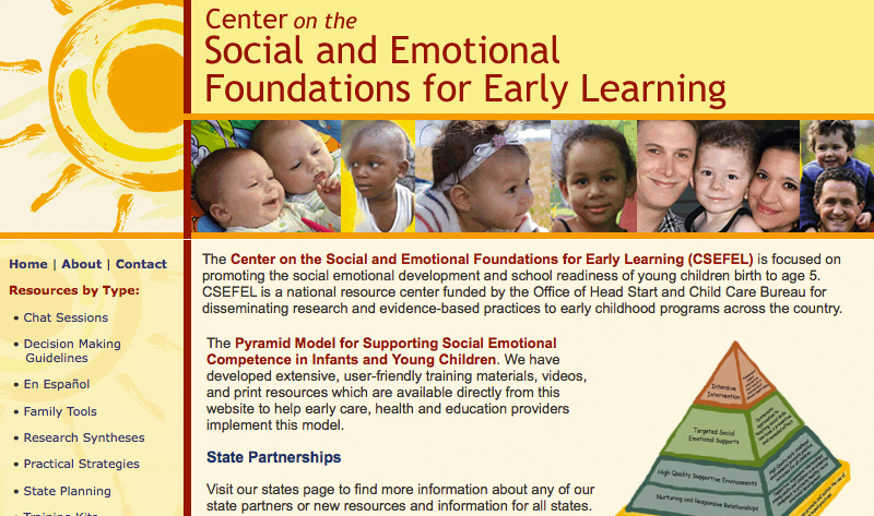 Center on the Social & Emotional Foundations for Early Learning